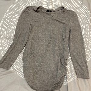 Maternity Longer-Sleeve Shirt